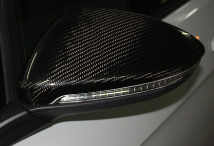 VW Golf MK7 Wing Mirror Caps - Carbon Fibre - Custom My Ride