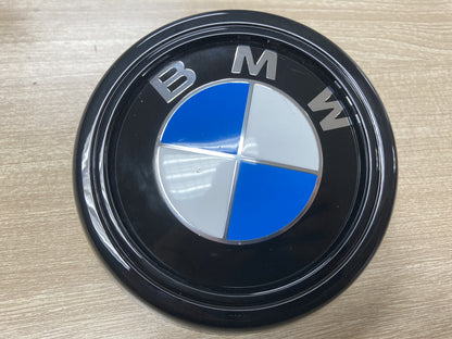 BMW X5 REAR BADGE SURROUND - GLOSS BLACK E70 2006-13 - Custom My Ride