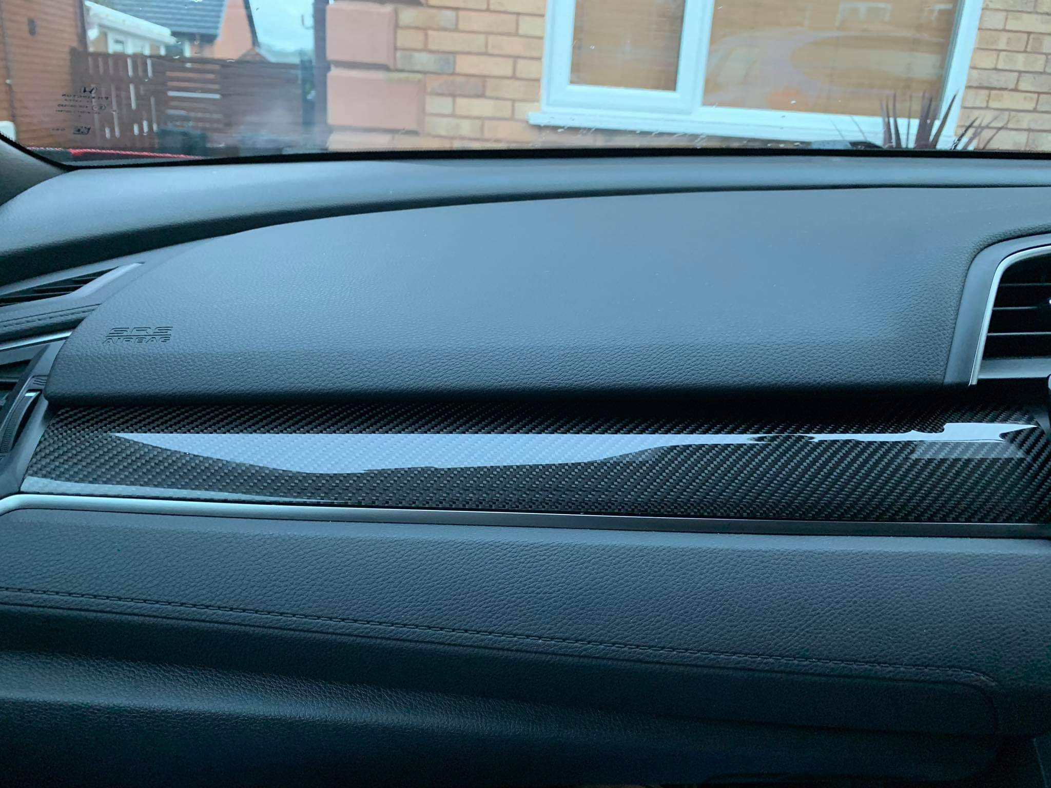 FK8 Interior 3 Part Pack - Carbon Fibre - Civic - Custom My Ride