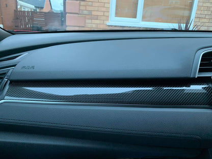 FK8 Interior 3 Part Pack - Carbon Fibre - Civic - Custom My Ride