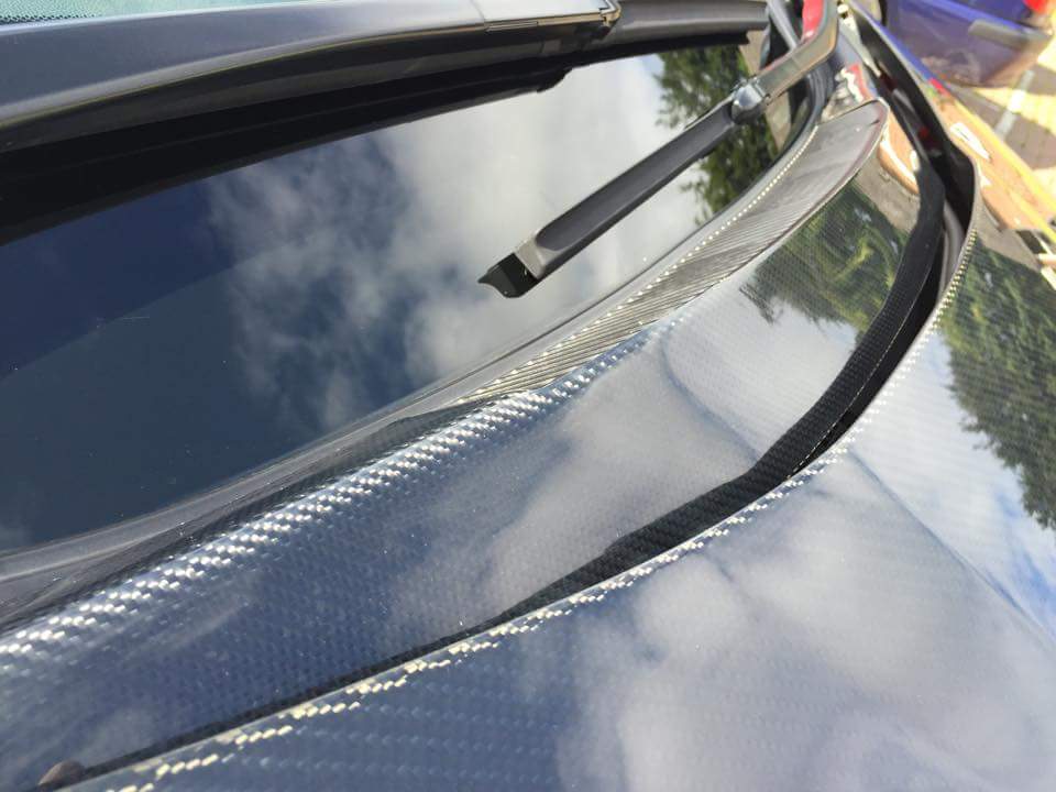 FN2 Scuttle Panel Cover - Carbon Fibre Civic 2006-11 - Custom My Ride